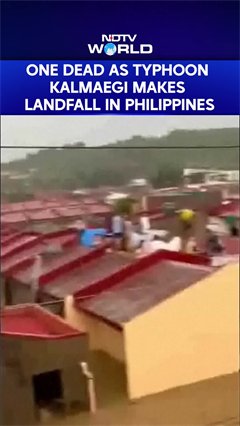 Typhoon Kalmaegi Batters Central Philippines, Leaving At Least 1 Dead