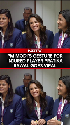 PM Narendra Modi’s Gesture For Injured Player Pratika Rawal Goes Viral