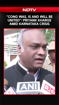 “Congress Was, Is, And Will Be United...”, Says Priyank Kharge Amid Karnataka Crisis