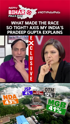 Bihar Exit Polls 2025 | What Made the Race So Tight? Axis My India’s Pradeep Gupta Explains
