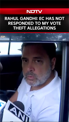 Rahul Gandhi Attacks PM Modi, Poll Body: "No Response To My Allegations Yet"