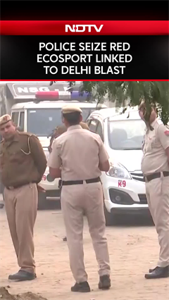 Delhi Terror Blast | Visuals From Spot Where Police Seized Red EcoSport Linked To Delhi Blast