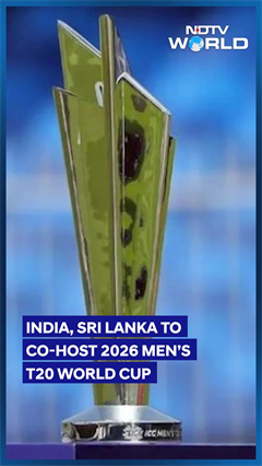 India, Sri Lanka To Co-Host 2026 T20 World Cup, Tournament Likely In March–April Next Year