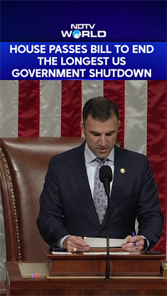 US House passes bill to end longest government shutdown in history