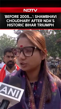 LJP(R) MP Shambhavi Chaudhary Calls Bihar Mandate A "Huge Victory"