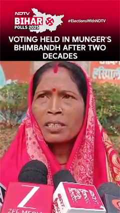 Voting Held In Munger's Bhimbandh After Two Decades