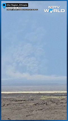 Ethiopia’s Hayli Gubbi Volcano Erupts For The First Time Ever