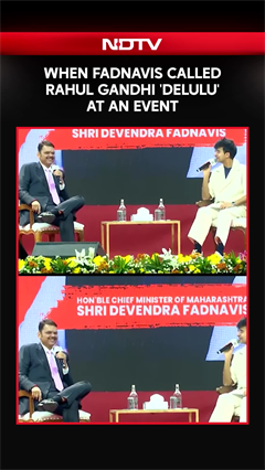 When Devendra Fadnavis Called Rahul Gandhi ' Delulu' At An Event