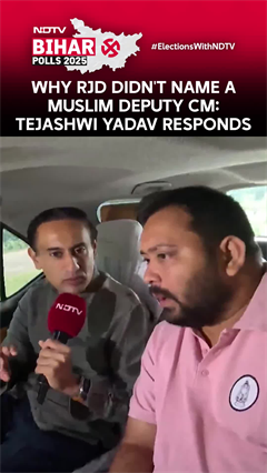 Why RJD Didn't Name A Muslim Deputy CM: Tejashwi Yadav Answer