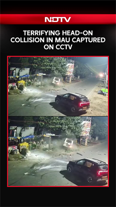 Terrifying Head-On Collision in Mau Captured on CCTV