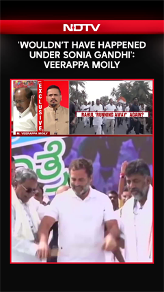 Veerappa Moily on Karnataka Power Tussle: 'This Wouldn't Have Happened Under Sonia Gandhi'