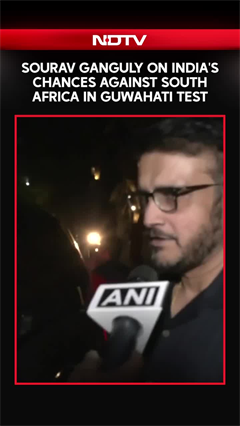 Sourav Ganguly On India's Chances Against South Africa In Guwahati Test