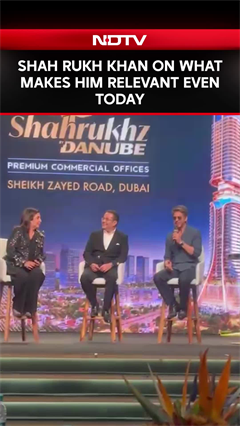 Shah Rukh Khan Exclusive | Shah Rukh Khan On What Makes Him Relevant Even Today At Danube Event
