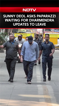 Sunny Deol Asks Paparazzi Waiting For Dharmendra Updates To Leave