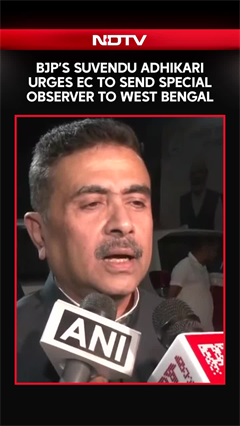 Bengal SIR | BJP Leader Suvendu Adhikari Urges EC To Send Special Observer To West Bengal