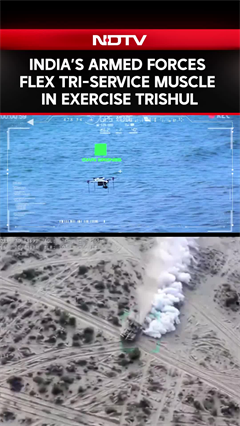India’s Armed Forces Flex Tri-Service Muscle in Exercise Trishul