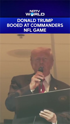 Donald Trump, 1st Sitting US President To Attend NFL Game Since 1978, Gets Booed
