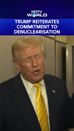 Trump Reiterates Commitment To Denuclearisation, Proposes Talks With Russia And China