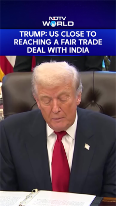 Trump Says US "Getting Close" To Reaching A "Fair Trade Deal" With India