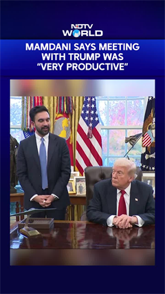 Trump Mamdani Meet | Mamdani Says Meeting With Trump Was 'Very Productive' Despite Their Differences