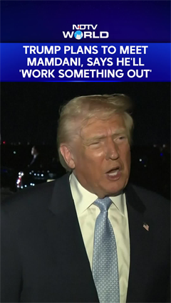 Trump Plans To Meet New York Mayor Zohran Mamdani, Says He'll 'Work Something Out'