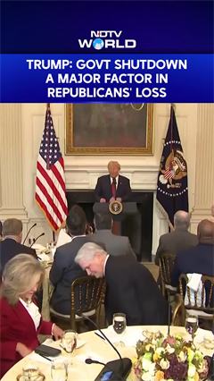 Trump Calls Shutdown A 'Big Factor' In Democratic Wins, Demands Senate 'Terminate' Filibuster