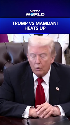 Trump Vs Mamdani | "If He's A Communist...": Trump Vs Zohran Mamdani Heats Up