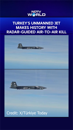 Turkey's Unmanned Jet  Makes History With Radar-Guided Air-To-Air Kill | Turkey News