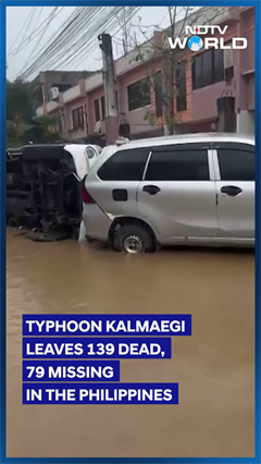 Typhoon Kalmaegi Devastates Central Philippines; 139 Dead as Next Storm Looms