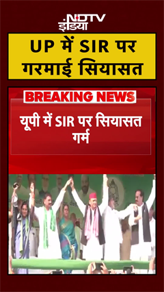 UP में SIR को लेकर छिड़ा दंगल, क्या बोले Akhilesh Yadav ? | EC | Chandrashekhar | #Shorts