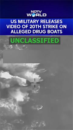 US Military Releases Video Of 20th Strike On Alleged Drug Boats Killing At Least Four