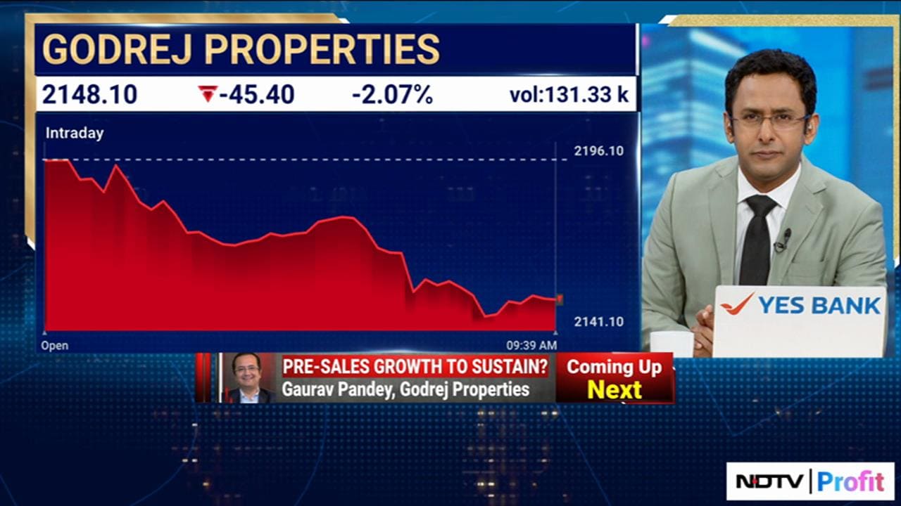 'Not Really Changing Guidance Yet': Godrej Properties CEO