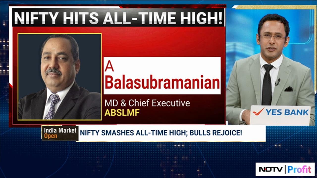 Sentiments Improve Towards Earnings: ABSL CEO Balasubramanian