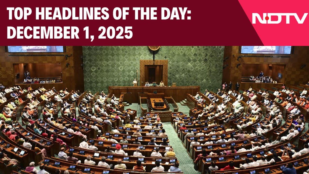 SIR To Take Centre Stage In Parliament Winter Session | Top Headlines Of The Day: December 1, 2025