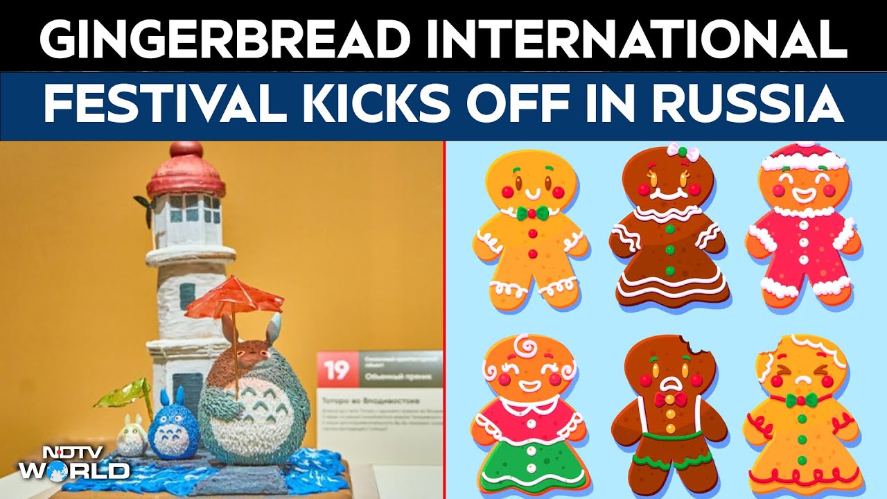World Of Gingerbread International Festival Kicks Off In St Petersburg