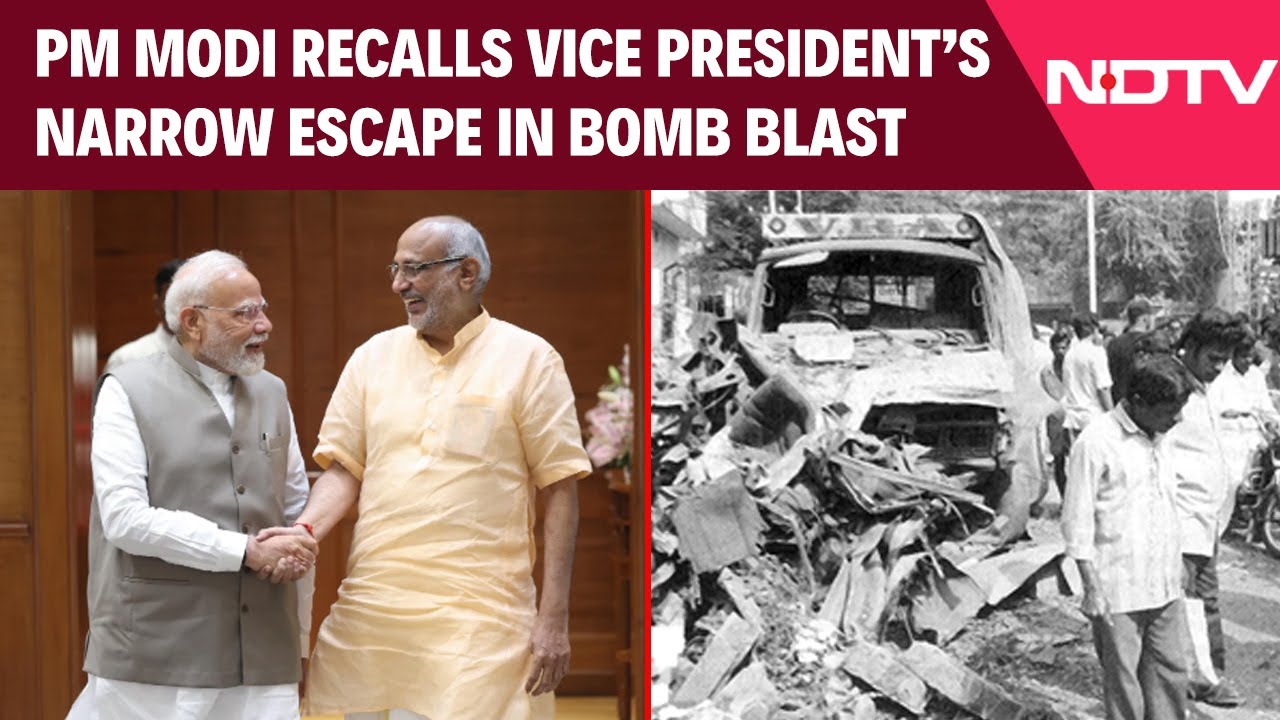 PM Modi Recalls VP Radhakrishnan’s Narrow Escape In Coimbatore Blast