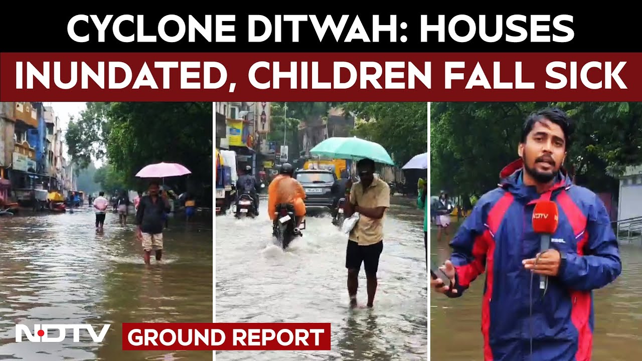 Cyclone News Today | Normalcy Affected In Chennai With Flood-Like Situation In Low-Lying Areas