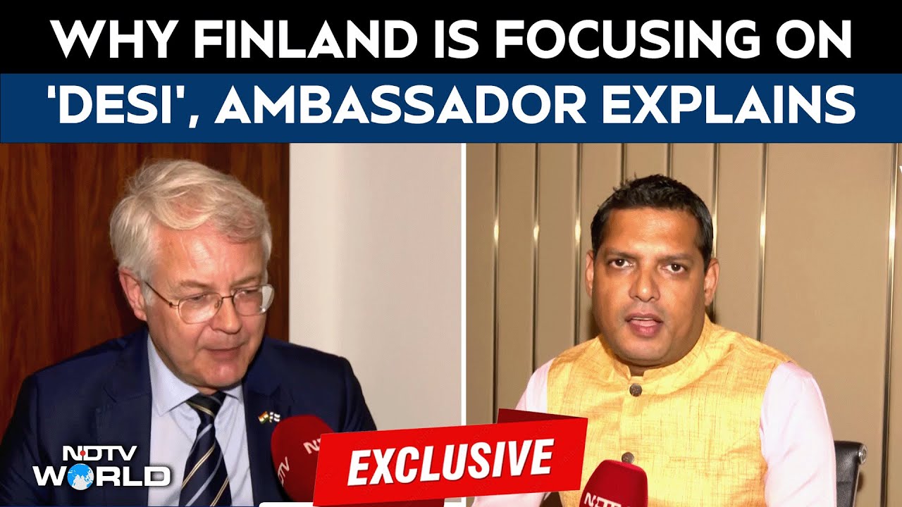 Finland Ambassador Interview | Why Finland Is Focussing On ‘DESI’, Ambassador Lahdevirta Explains
