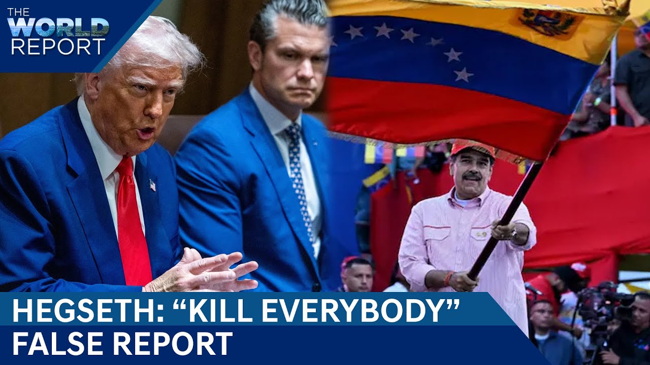 US-Venezuela Strikes Intensify, White House Denies Pete Hegseth Gave The Order Of 2nd Strike
