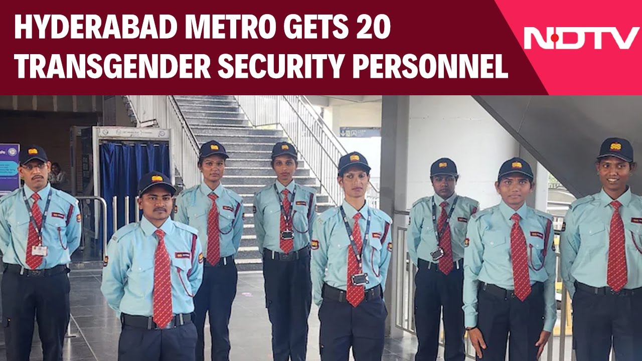 Hyderabad News | Hyderabad Metro Gets 20 Transgender Security Personnel