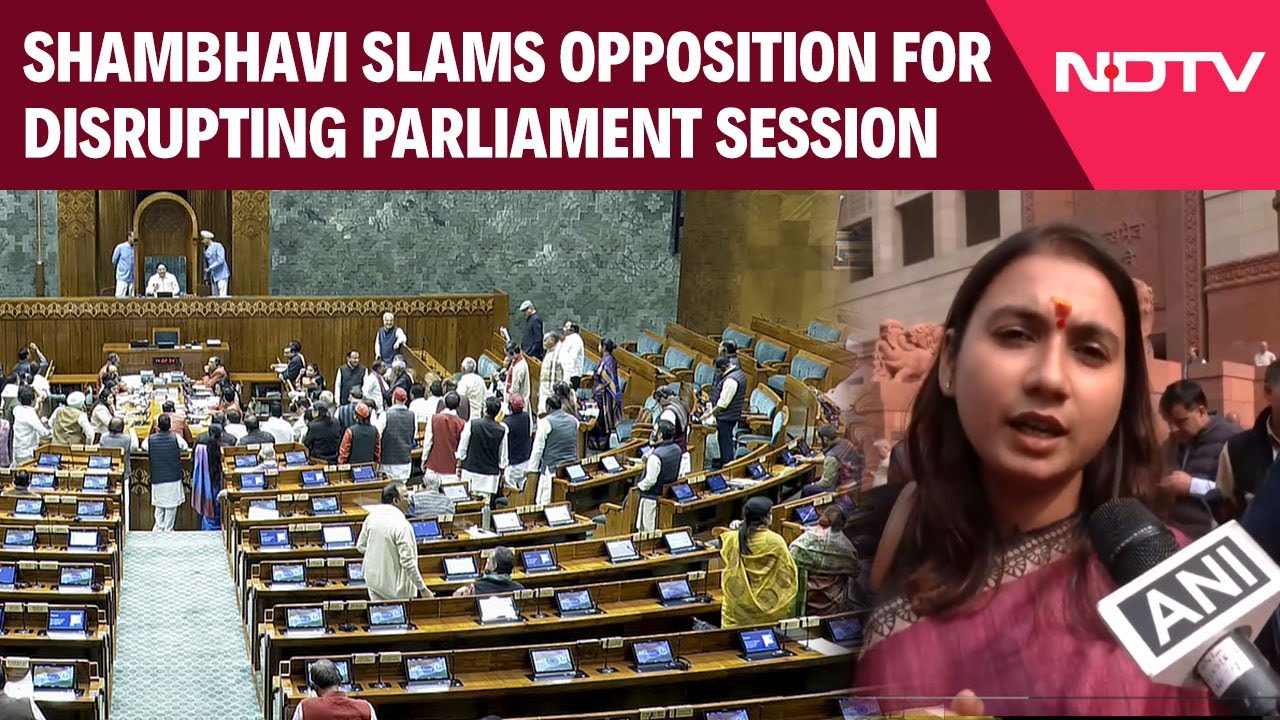 "Did Not Let House Function Because Of SIR…" Shambhavi Slams Opposition For Disrupting House