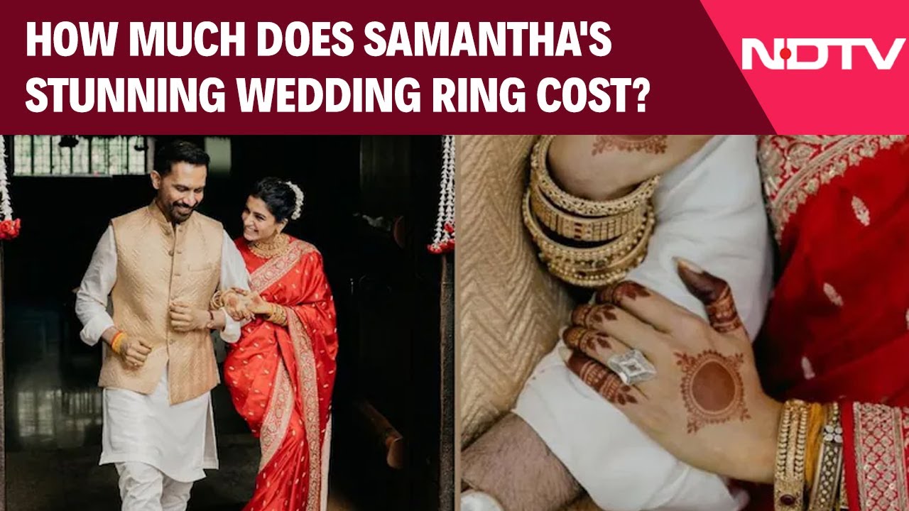 Samantha Marriage Video | Explained: How Much Does Samantha's Stunning Wedding Ring Cost?
