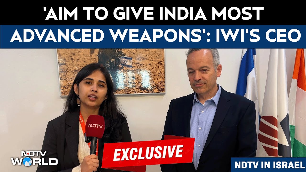 Israel News | 'Proud to Be Part of Make In India': Israeli Defence Firm IWI CEO To NDTV