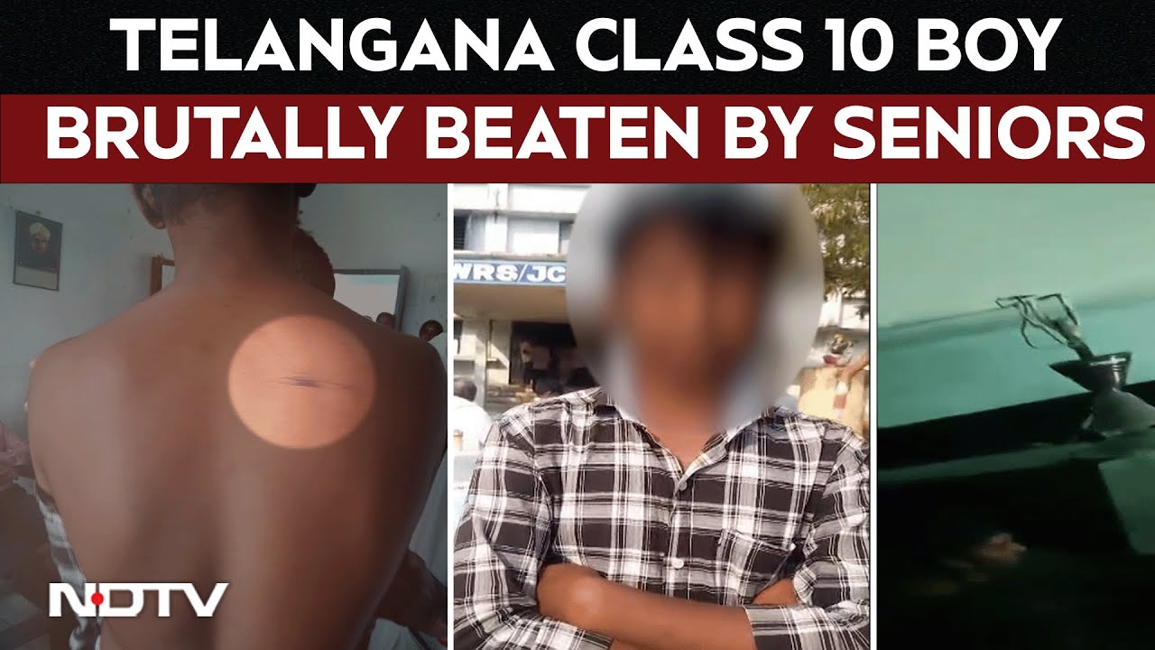 Telangana Ragging | Seniors Beat Class 10 Student With Bats In Telangana School's Hostel Room