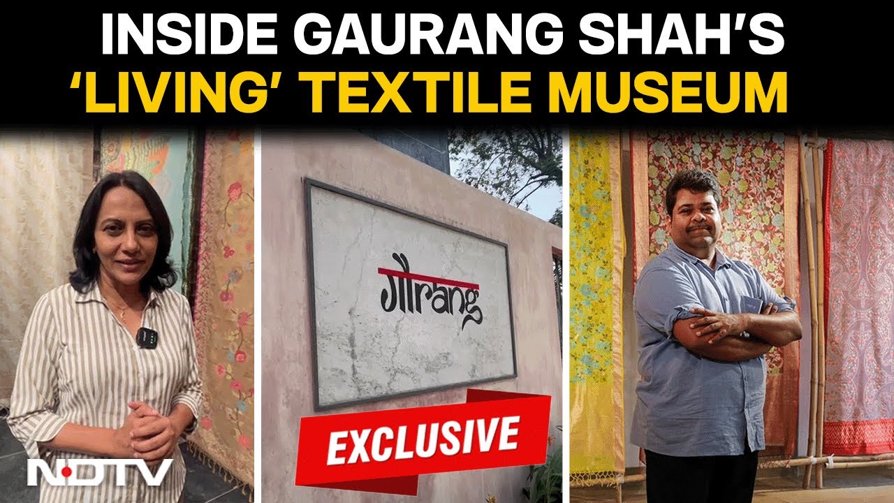 Designer Gaurang Shah's New Store In Hyderabad Is An Ode To India's Rich Textiles And Weaves