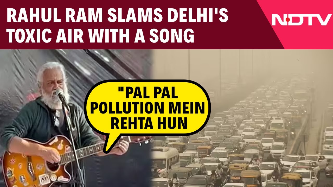 Indian Ocean's Rahul Ram Slams Delhi's Toxic Air With A Song: "Pal Pal Pollution Mein"