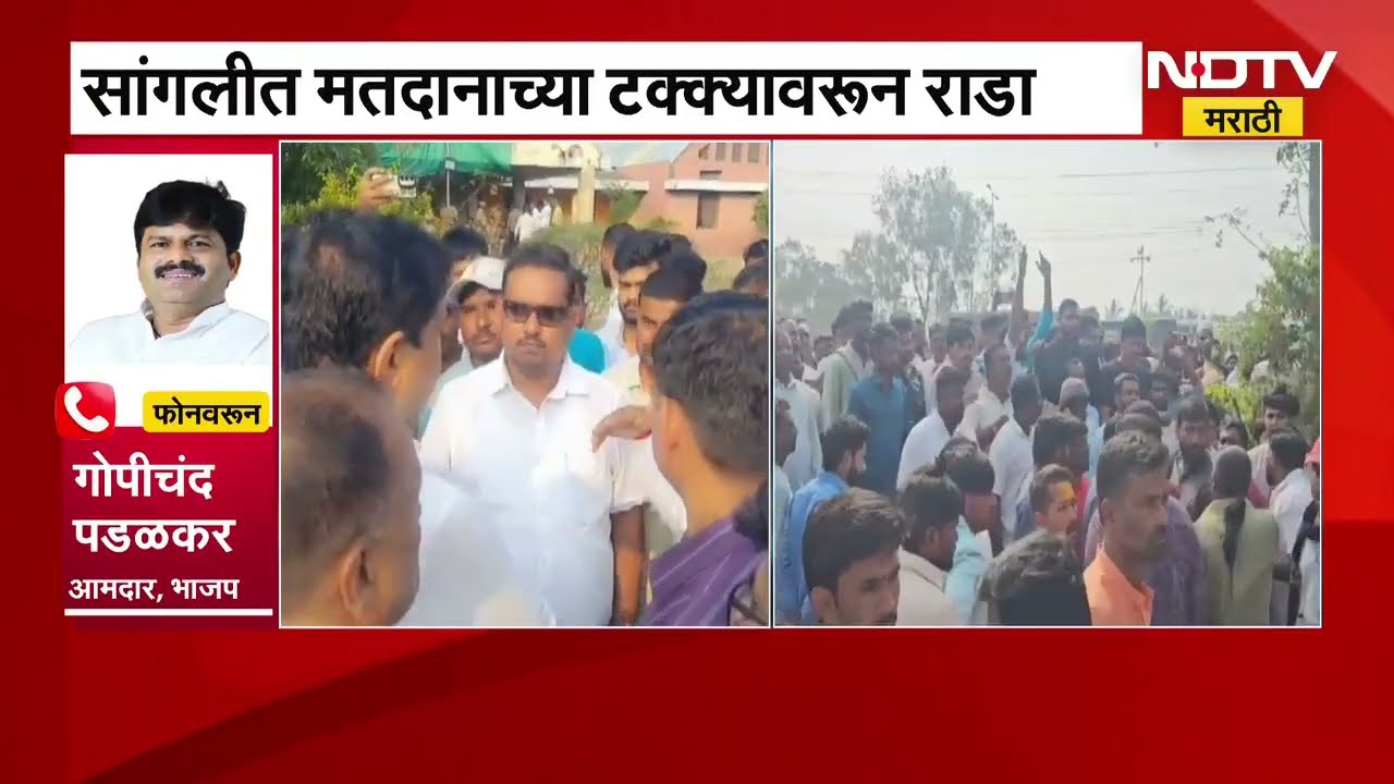 Sangli Ashta Rada | Jayant Patil आष्ट्यात दाखल झाल्यावर Gopichand Padalkar काय म्हणाले?