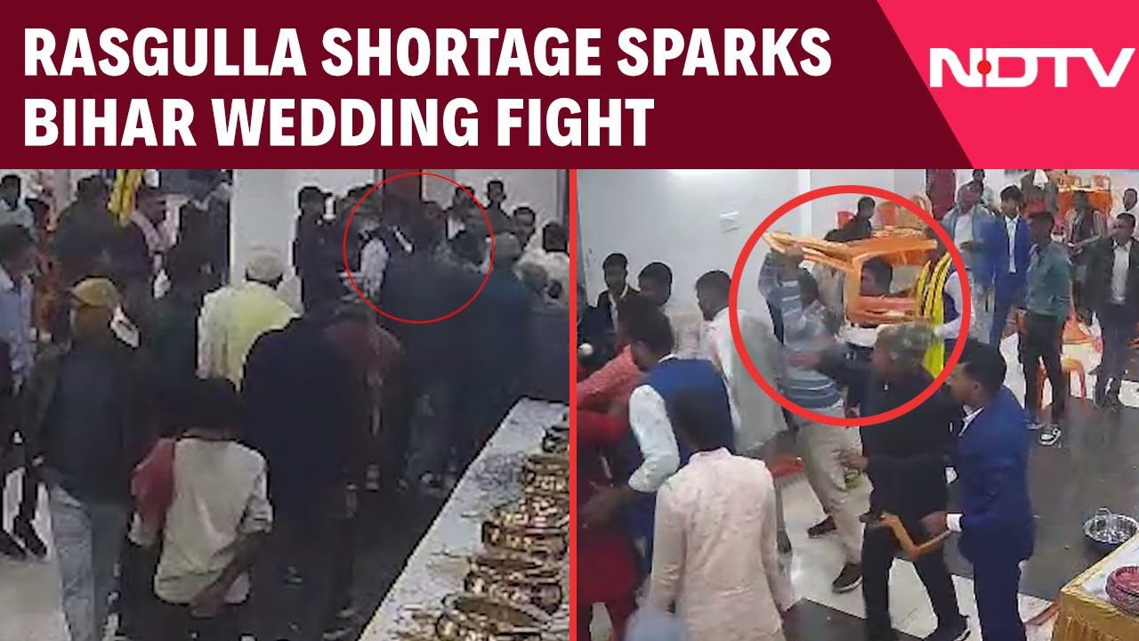 Chairs, Kicks, Punches Fly After 'Rasgulla Shortage' At Bihar Wedding