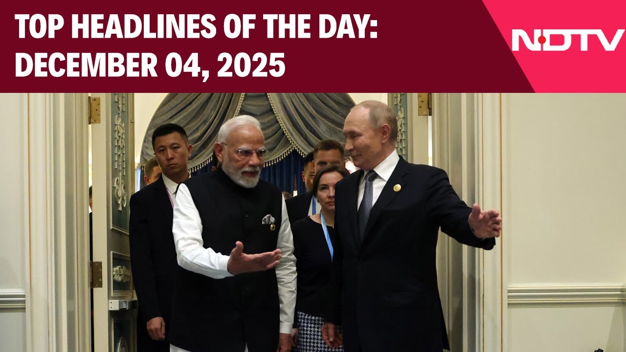 Defence, Trade In Focus As Putin Set To Arrive For 2-Day India Visit | Top Headlines