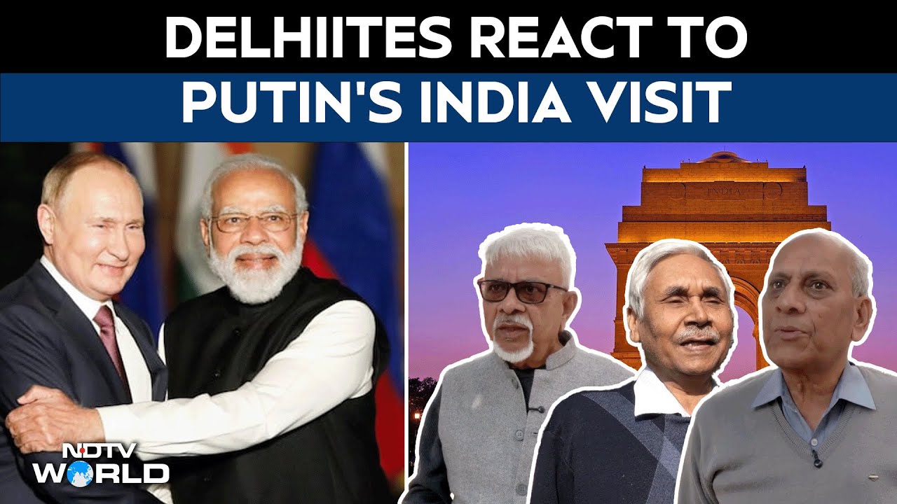 Putin Visits India | Delhiites Remembers Long History Of Ties As Putin Visits India